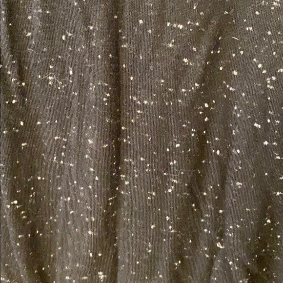 Express One Eleven marled black quarter length tee - Picture 5 of 6